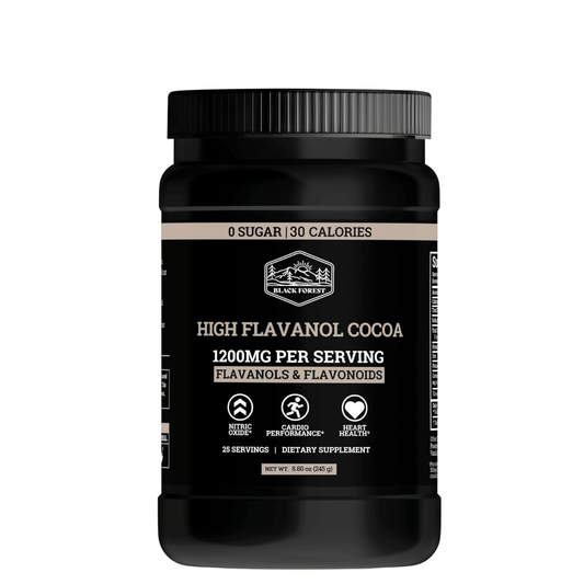 Cacao en polvo rico en flavanoles